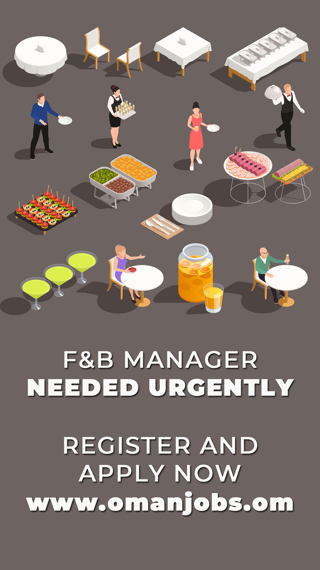 F&B MANAGER NEEDED URGENTLY 