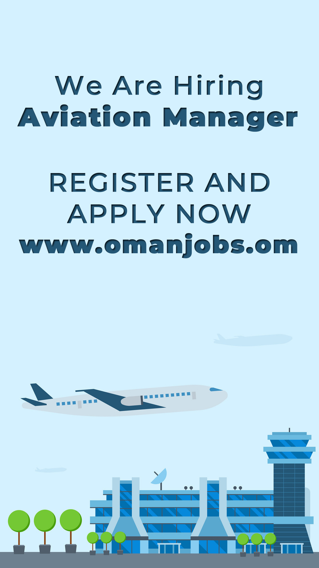 We Are Hiring  Aviation Manager 